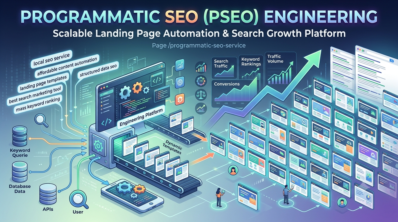 Programmatic SEO (PSEO) Engineering software development