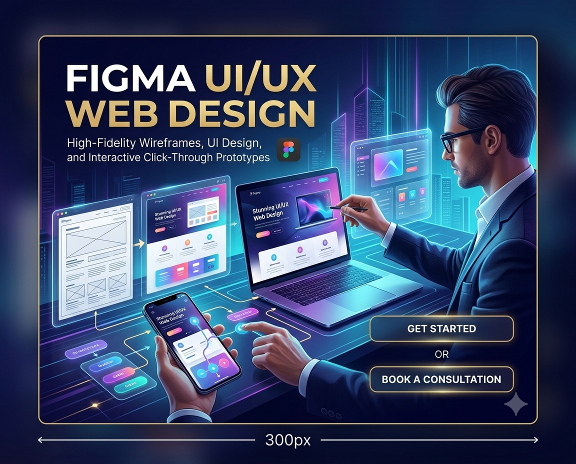 Figma UI/UX Web Design software development