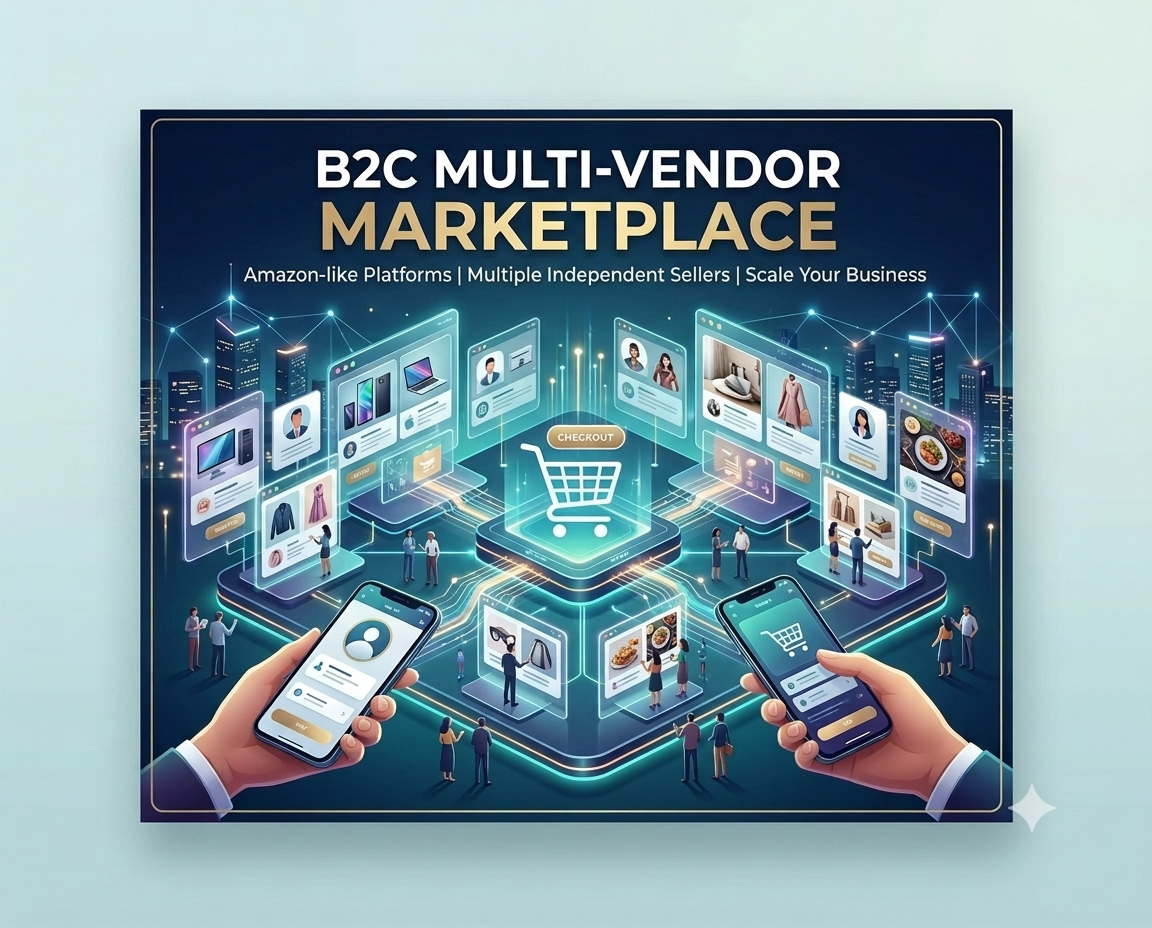 B2C Multi-Vendor Marketplace software development