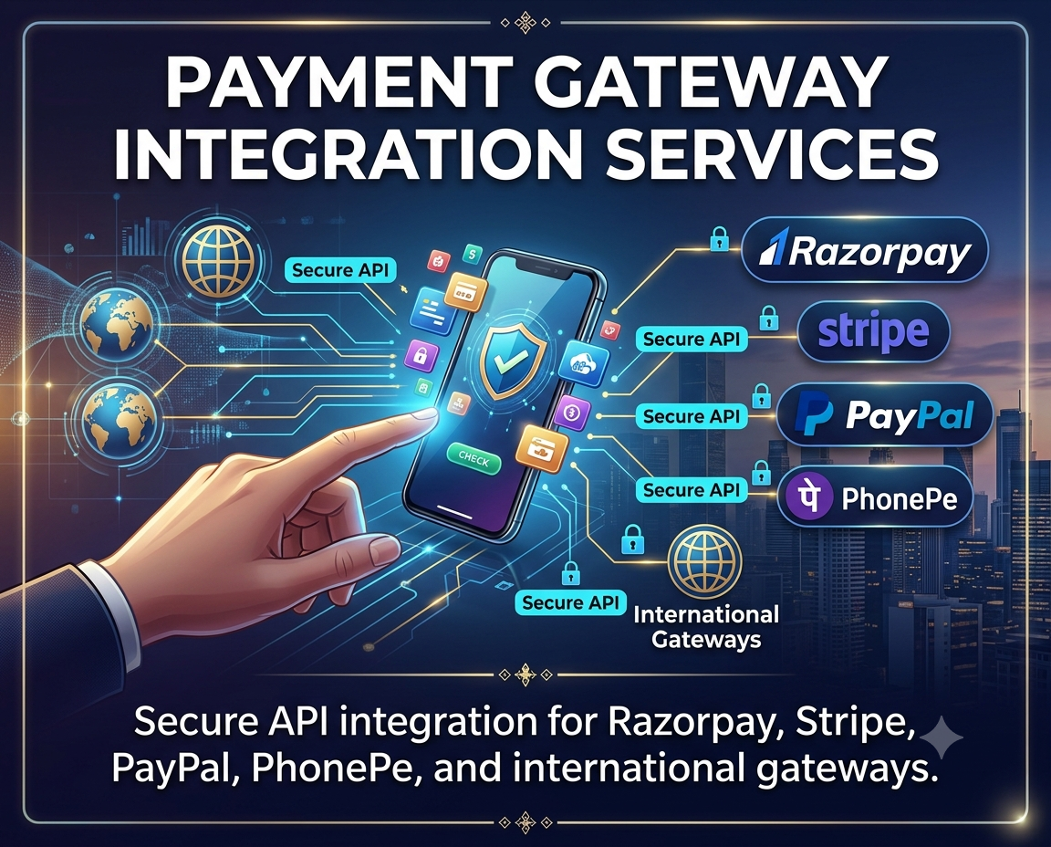 Payment Gateway Integration Services software development