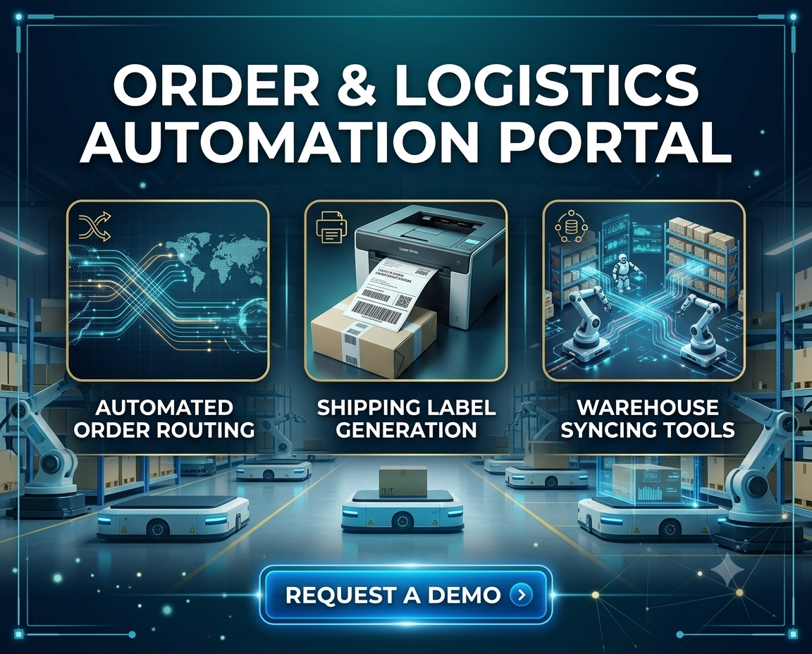 Order & Logistics Automation Portal software development