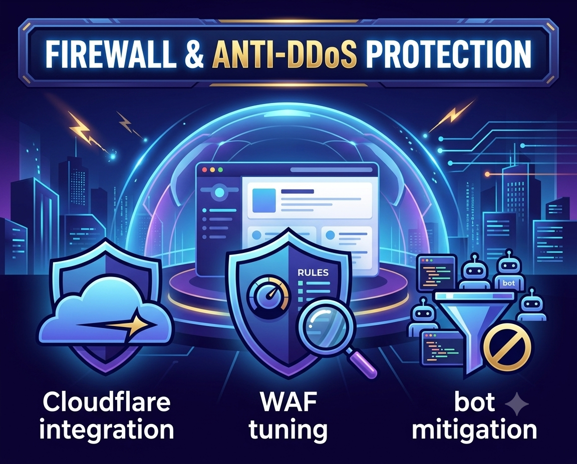 Firewall & Anti-DDoS Protection software development