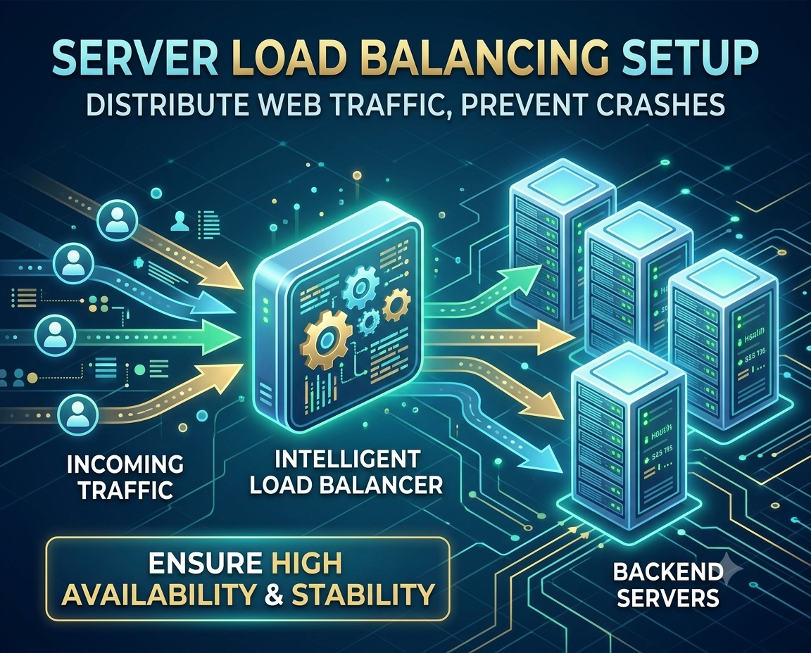 Server Load Balancing Setup software development