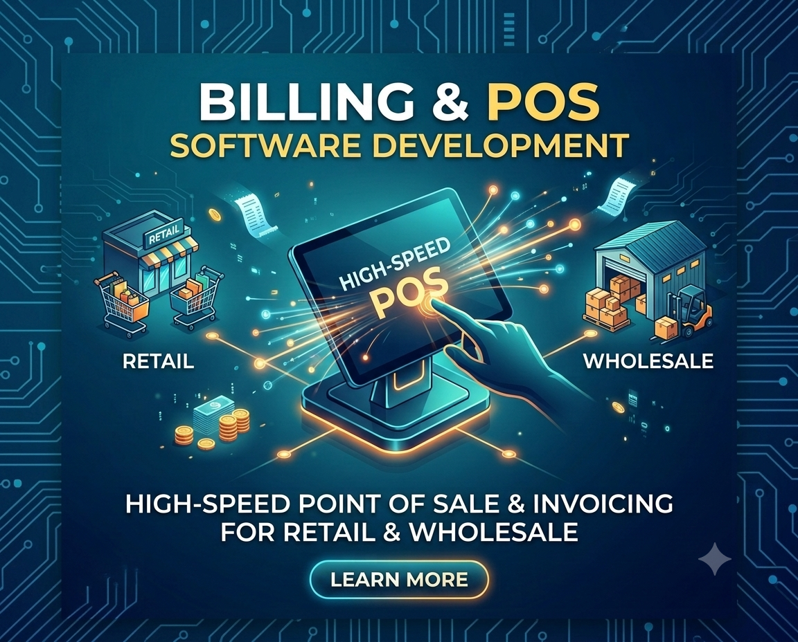 Billing & POS Software Development software development