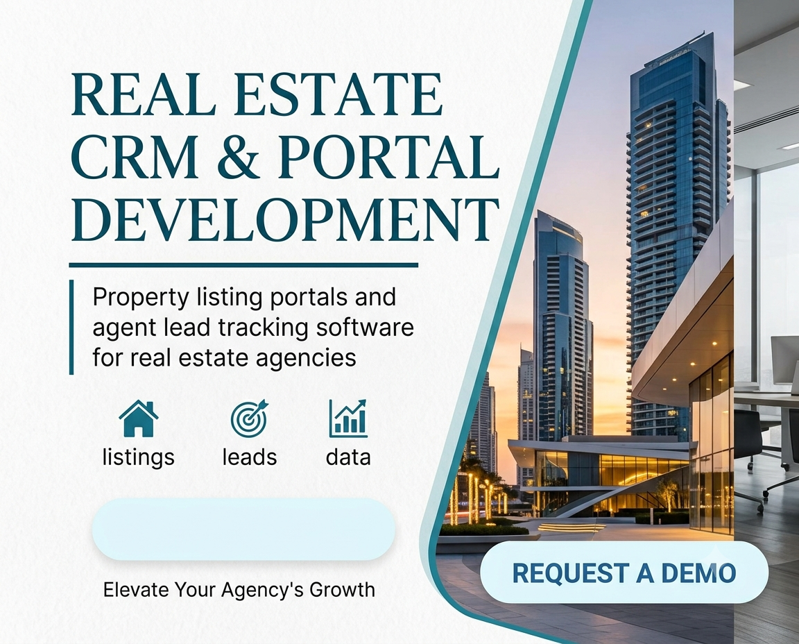 Real Estate CRM & Portal Development software development