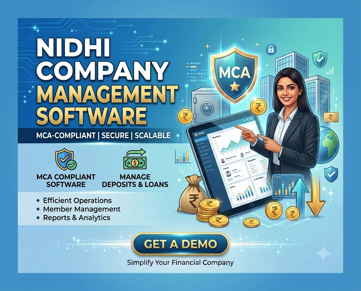 Nidhi Company Management Software software development