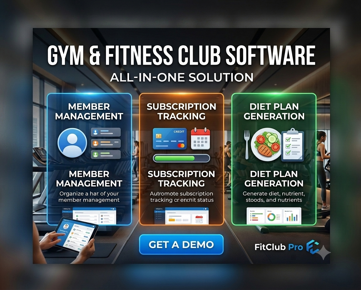 Gym & Fitness Club Software software development