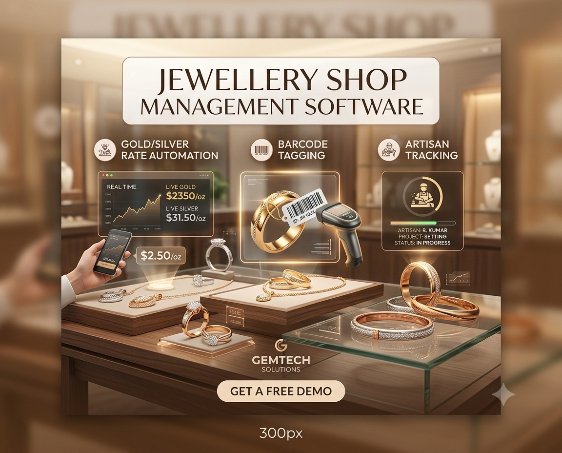 Jewellery Shop Management Software software development