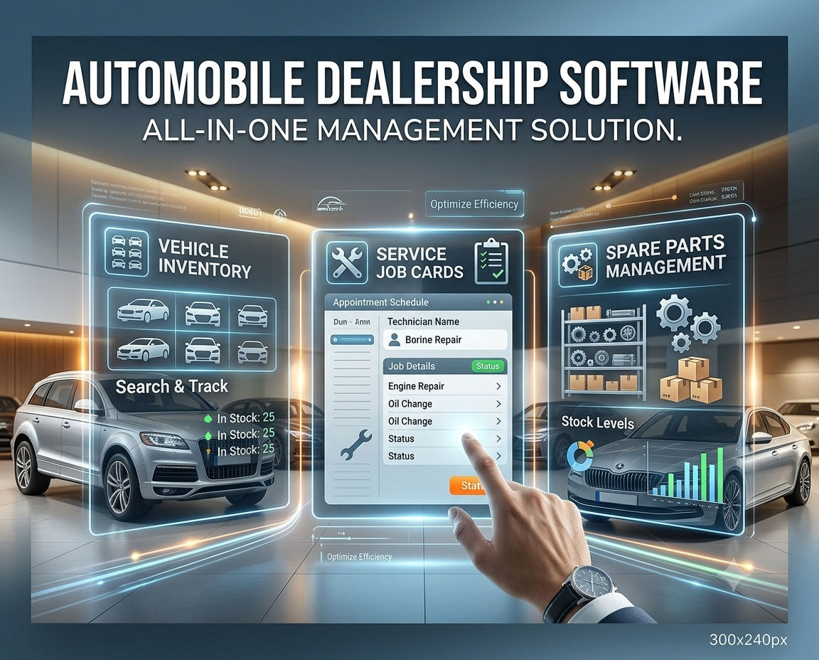 Automobile Dealership Software software development