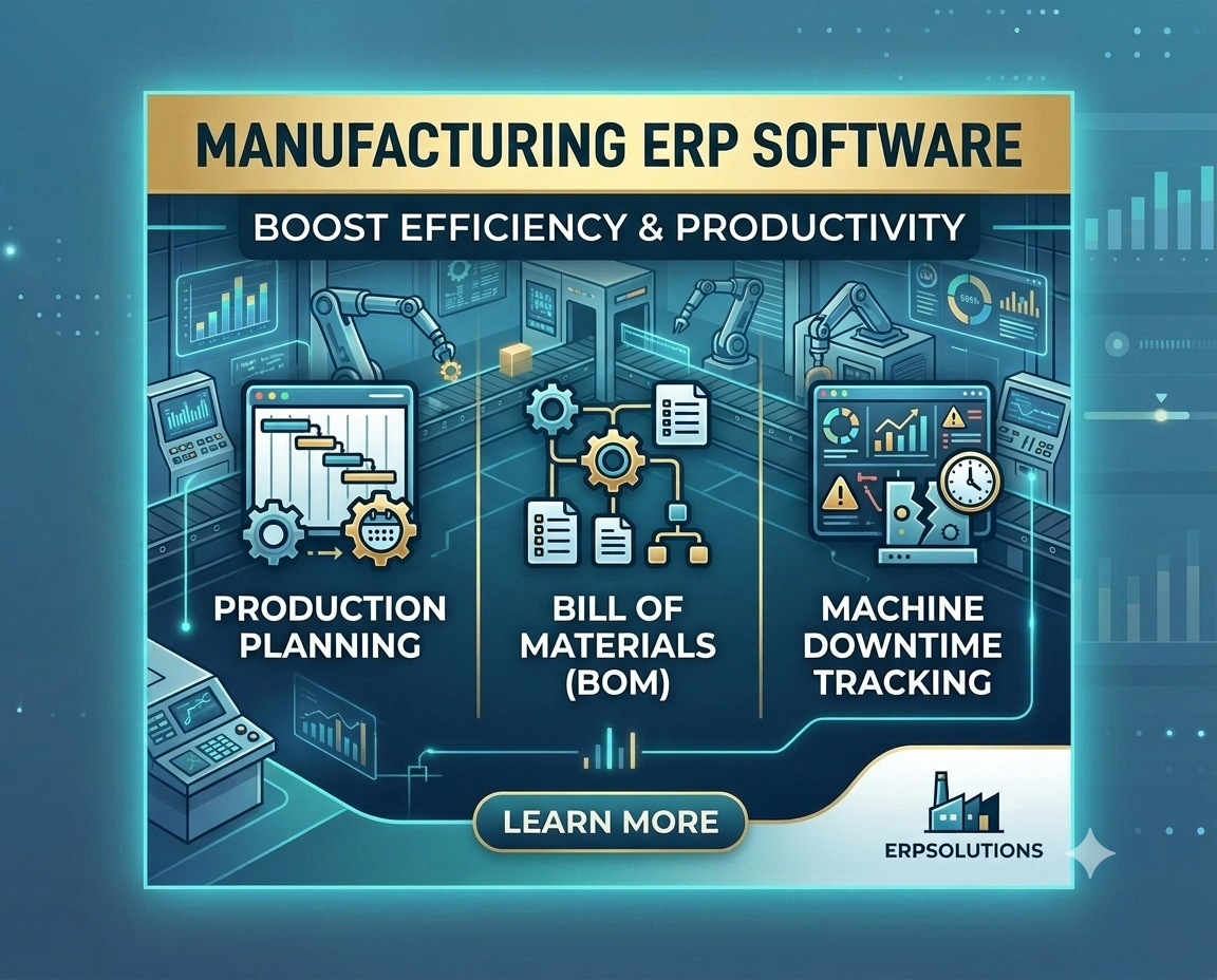 Manufacturing ERP Software software development
