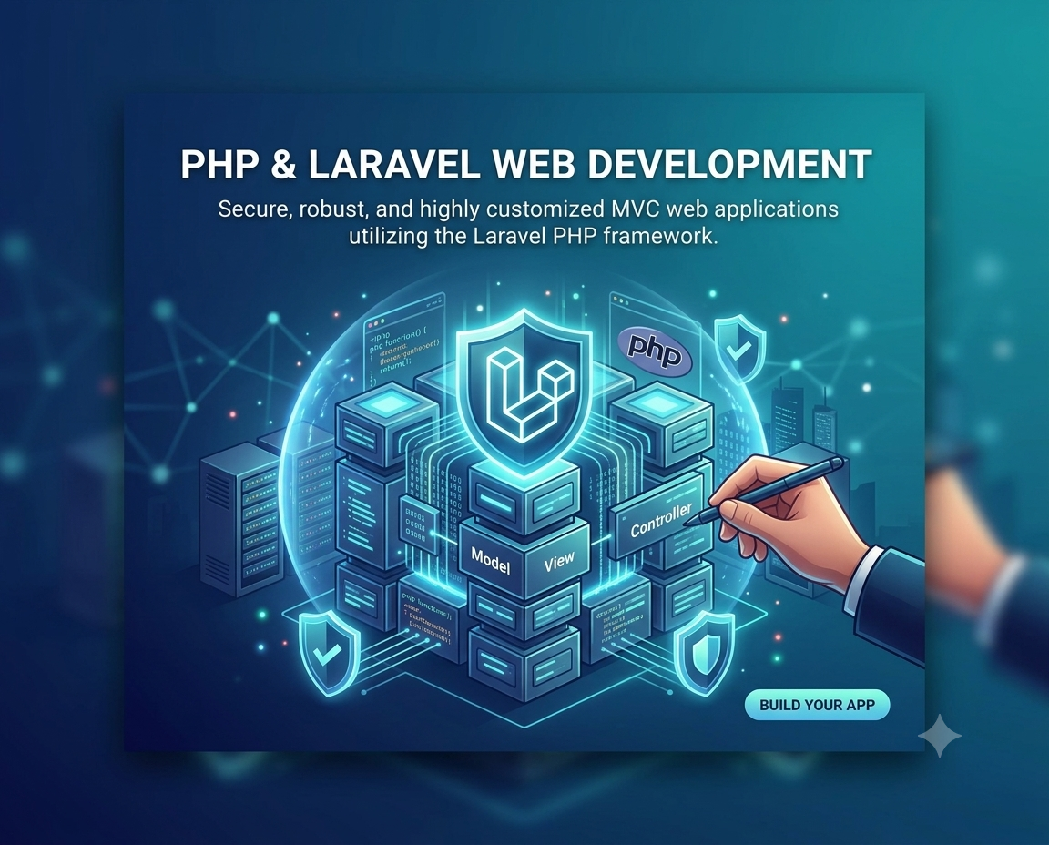 PHP & Laravel Web Development software development