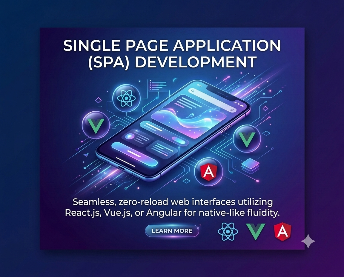 Single Page Application (SPA) Development software development